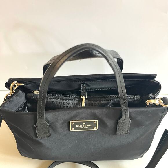 KATE SPADE Nylon Black Crossbody Tote - Picture 3 of 9